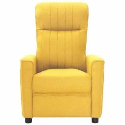 VidaXL Fauteuil inclinable électrique Jaune Tissu -Fauteuils Soldes image 3 3098888