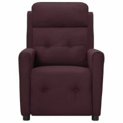 VidaXL Fauteuil inclinable électrique Violet Tissu 10 VidaXL Fauteuil inclinable électrique Violet Tissu -Fauteuils Soldes image 3 3098908