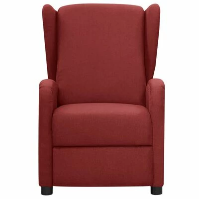 VidaXL Fauteuil inclinable électrique Bordeaux Tissu 5 VidaXL Fauteuil inclinable électrique Bordeaux Tissu – Image 3
