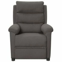 VidaXL Fauteuil inclinable électrique Gris foncé Tissu -Fauteuils Soldes image 3 3098964