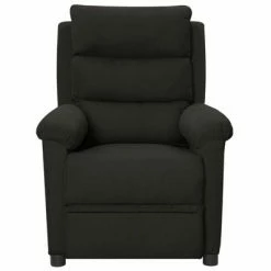 VidaXL Fauteuil inclinable électrique Noir Tissu -Fauteuils Soldes image 3 3098965