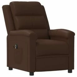 VidaXL Fauteuil inclinable électrique Marron Similicuir -Fauteuils Soldes image 3 3098989