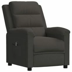 VidaXL Fauteuil inclinable électrique Gris foncé Velours 10 VidaXL Fauteuil inclinable électrique Gris foncé Velours -Fauteuils Soldes image 3 3099002