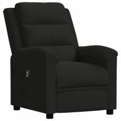 VidaXL Fauteuil inclinable électrique Noir Velours 10 VidaXL Fauteuil inclinable électrique Noir Velours -Fauteuils Soldes image 3 3099007