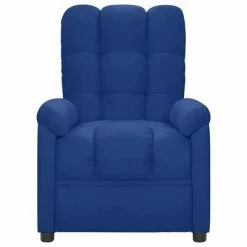 VidaXL Fauteuil inclinable électrique Bleu Tissu -Fauteuils Soldes image 3 3100336