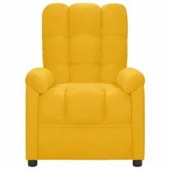 VidaXL Fauteuil inclinable électrique Jaune Tissu 10 VidaXL Fauteuil inclinable électrique Jaune Tissu -Fauteuils Soldes image 3 3100337