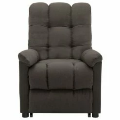 VidaXL Fauteuil inclinable Taupe Tissu -Fauteuils Soldes image 3 3100348