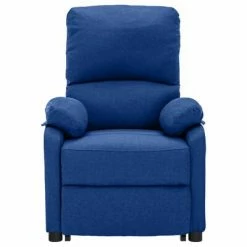 VidaXL Fauteuil releveur inclinable Bleu Tissu 10 VidaXL Fauteuil releveur inclinable Bleu Tissu -Fauteuils Soldes image 3 3100392