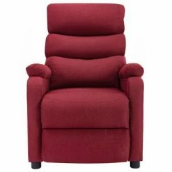 VidaXL Fauteuil inclinable Rouge bordeaux Tissu -Fauteuils Soldes image 3 321219