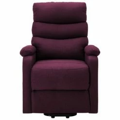 VidaXL Fauteuil inclinable Violet Tissu -Fauteuils Soldes image 3 321243