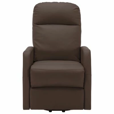 VidaXL Fauteuil inclinable Marron Similicuir 5 VidaXL Fauteuil inclinable Marron Similicuir – Image 3