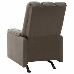 VidaXL Fauteuil inclinable Marron Tissu -Fauteuils Soldes image 3 321404