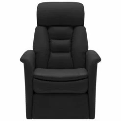 VidaXL Fauteuil inclinable Noir Similicuir 10 VidaXL Fauteuil inclinable Noir Similicuir -Fauteuils Soldes image 3 324007