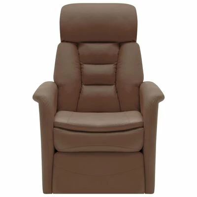VidaXL Fauteuil inclinable Marron Similicuir 5 VidaXL Fauteuil inclinable Marron Similicuir – Image 3