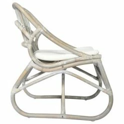 VidaXL Chaise en rotin Gris Lin -Fauteuils Soldes image 3 325482