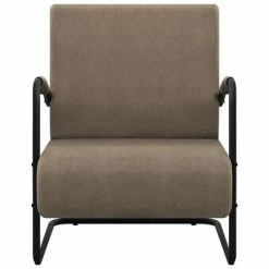 VidaXL Fauteuil Taupe Tissu -Fauteuils Soldes image 3 325743