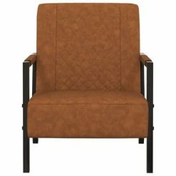 VidaXL Fauteuil Marron mat Similicuir 10 VidaXL Fauteuil Marron mat Similicuir -Fauteuils Soldes image 3 325751