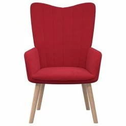 VidaXL Chaise de relaxation Rouge bordeaux Velours 10 VidaXL Chaise de relaxation Rouge bordeaux Velours -Fauteuils Soldes image 3 327660