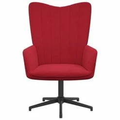 VidaXL Chaise de relaxation Rouge bordeaux Velours 10 VidaXL Chaise de relaxation Rouge bordeaux Velours -Fauteuils Soldes image 3 327704