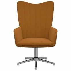 VidaXL Chaise de relaxation Marron Velours 10 VidaXL Chaise de relaxation Marron Velours -Fauteuils Soldes image 3 327729