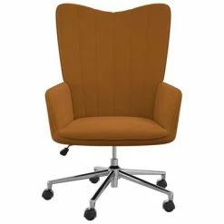 VidaXL Chaise de relaxation Marron Velours 10 VidaXL Chaise de relaxation Marron Velours -Fauteuils Soldes image 3 327773