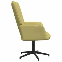 VidaXL Chaise de relaxation Vert Tissu -Fauteuils Soldes image 3 327968
