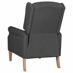 VidaXL Fauteuil inclinable Gris foncé Tissu 10 VidaXL Fauteuil inclinable Gris foncé Tissu -Fauteuils Soldes image 3 329259