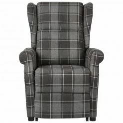 VidaXL Fauteuil inclinable Gris Tissu -Fauteuils Soldes image 3 329468