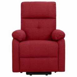 VidaXL Fauteuil inclinable Rouge bordeaux Tissu -Fauteuils Soldes image 3 329588