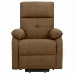 VidaXL Fauteuil inclinable Marron Tissu -Fauteuils Soldes image 3 329589