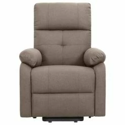 VidaXL Fauteuil inclinable Taupe Tissu 10 VidaXL Fauteuil inclinable Taupe Tissu -Fauteuils Soldes image 3 329593