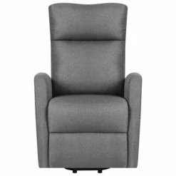 VidaXL Fauteuil inclinable Gris clair Tissu -Fauteuils Soldes image 3 329605