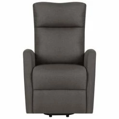 VidaXL Fauteuil inclinable Gris foncé Tissu -Fauteuils Soldes image 3 329606