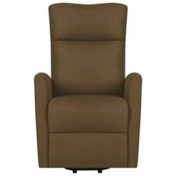 VidaXL Fauteuil inclinable Marron Tissu -Fauteuils Soldes image 3 329609