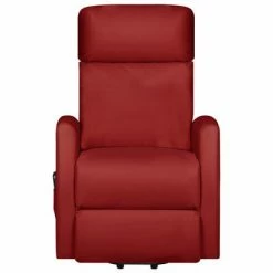 VidaXL Fauteuil inclinable Rouge bordeaux Similicuir 10 VidaXL Fauteuil inclinable Rouge bordeaux Similicuir -Fauteuils Soldes image 3 329629