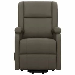 VidaXL Fauteuil inclinable Gris Similicuir -Fauteuils Soldes image 3 329688