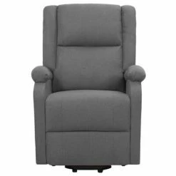 VidaXL Fauteuil inclinable Gris foncé Tissu -Fauteuils Soldes image 3 329700