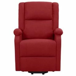 VidaXL Fauteuil inclinable Rouge bordeaux Tissu -Fauteuils Soldes image 3 329702