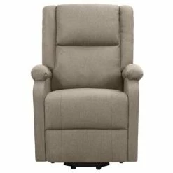 VidaXL Fauteuil inclinable Taupe Tissu 10 VidaXL Fauteuil inclinable Taupe Tissu -Fauteuils Soldes image 3 329707