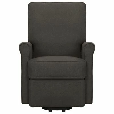 VidaXL Fauteuil inclinable Taupe Tissu 5 VidaXL Fauteuil inclinable Taupe Tissu – Image 3