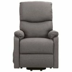 VidaXL Fauteuil inclinable Gris clair Tissu 10 VidaXL Fauteuil inclinable Gris clair Tissu -Fauteuils Soldes image 3 329739