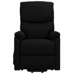 VidaXL Fauteuil inclinable Noir Tissu -Fauteuils Soldes image 3 329741