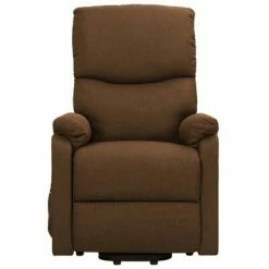 VidaXL Fauteuil inclinable Marron Tissu -Fauteuils Soldes image 3 329743