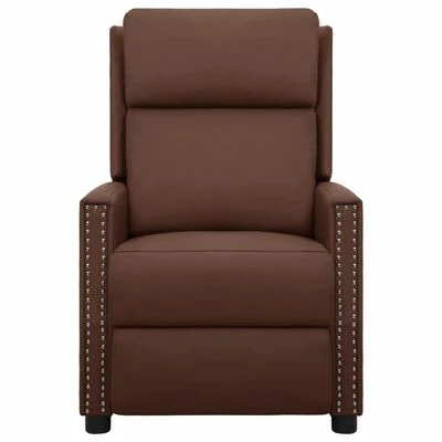 VidaXL Fauteuil inclinable Marron Similicuir 5 VidaXL Fauteuil inclinable Marron Similicuir – Image 3