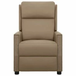 VidaXL Fauteuil inclinable Cappuccino Similicuir -Fauteuils Soldes image 3 338838