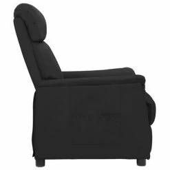 VidaXL Fauteuil inclinable Noir Similicuir -Fauteuils Soldes image 3 338850
