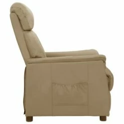 VidaXL Fauteuil inclinable Cappuccino Similicuir 10 VidaXL Fauteuil inclinable Cappuccino Similicuir -Fauteuils Soldes image 3 338852