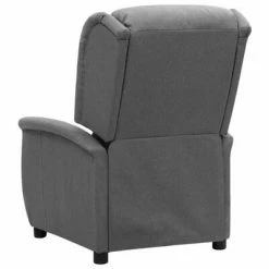 VidaXL Fauteuil inclinable Gris clair Tissu -Fauteuils Soldes image 3 338864