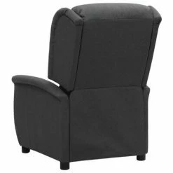 VidaXL Fauteuil inclinable Gris foncé Tissu 10 VidaXL Fauteuil inclinable Gris foncé Tissu -Fauteuils Soldes image 3 338865
