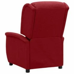 VidaXL Fauteuil inclinable Rouge bordeaux Tissu 10 VidaXL Fauteuil inclinable Rouge bordeaux Tissu -Fauteuils Soldes image 3 338867